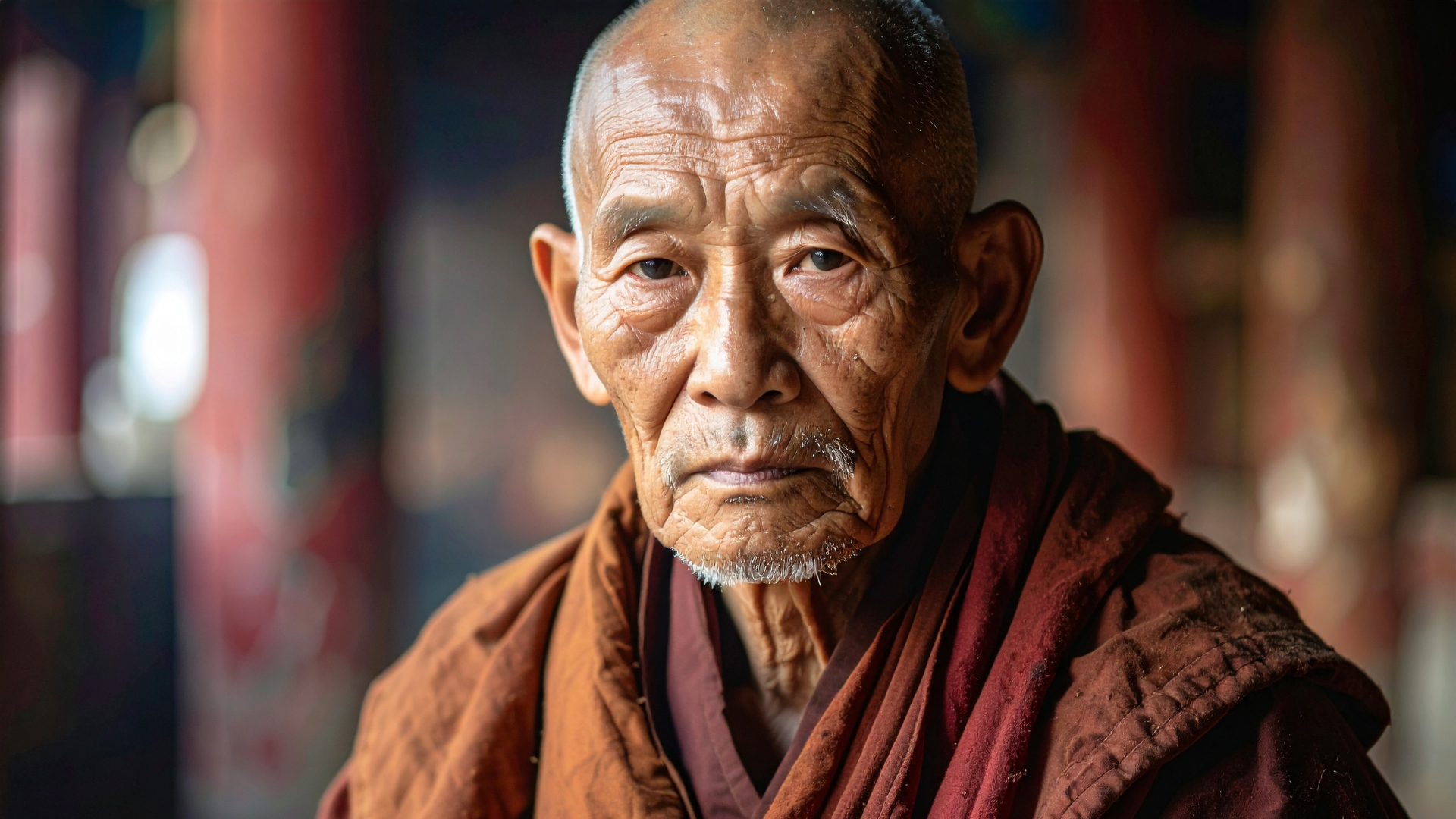 An Old Monk from 1100 AD