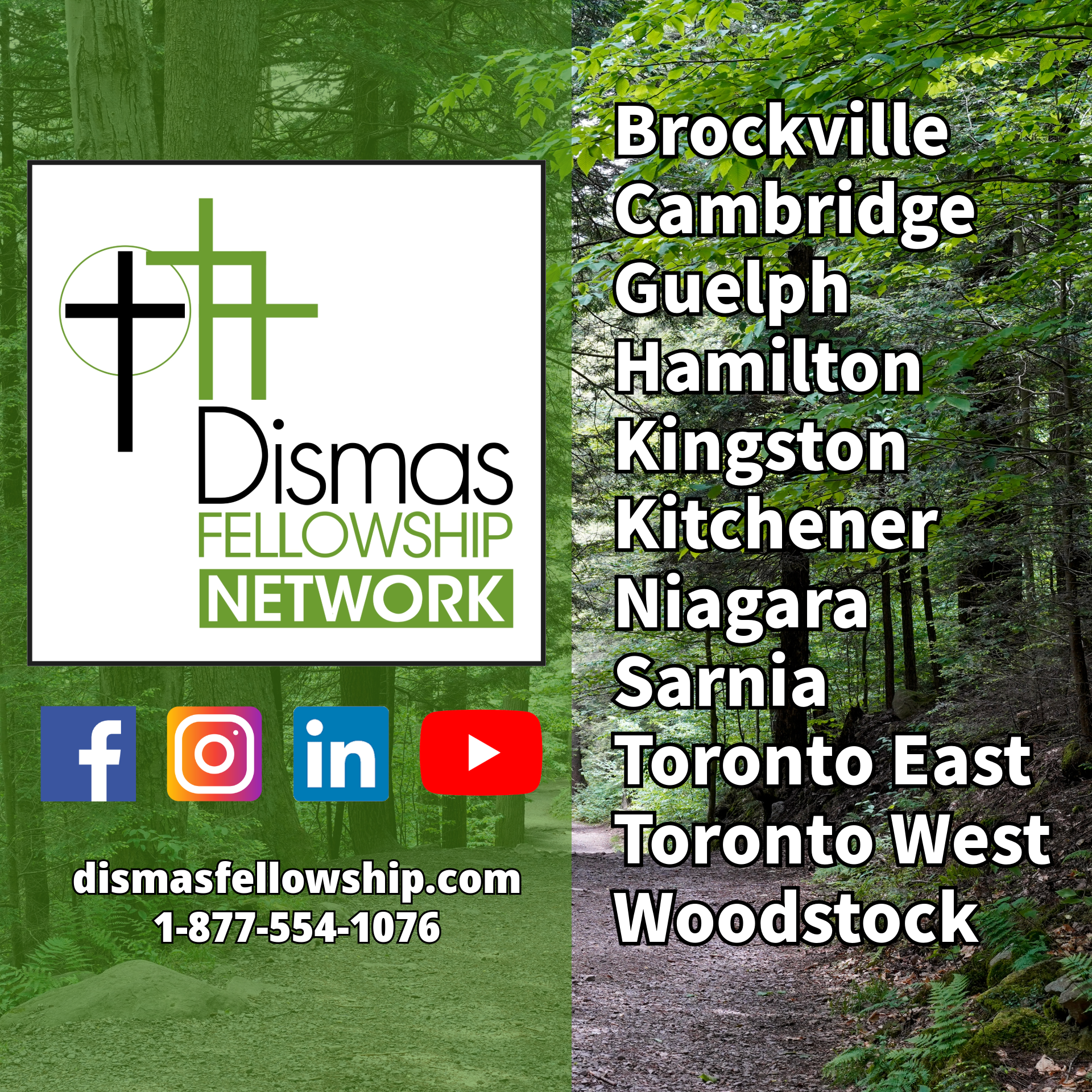 Dismas Fellowship Locations