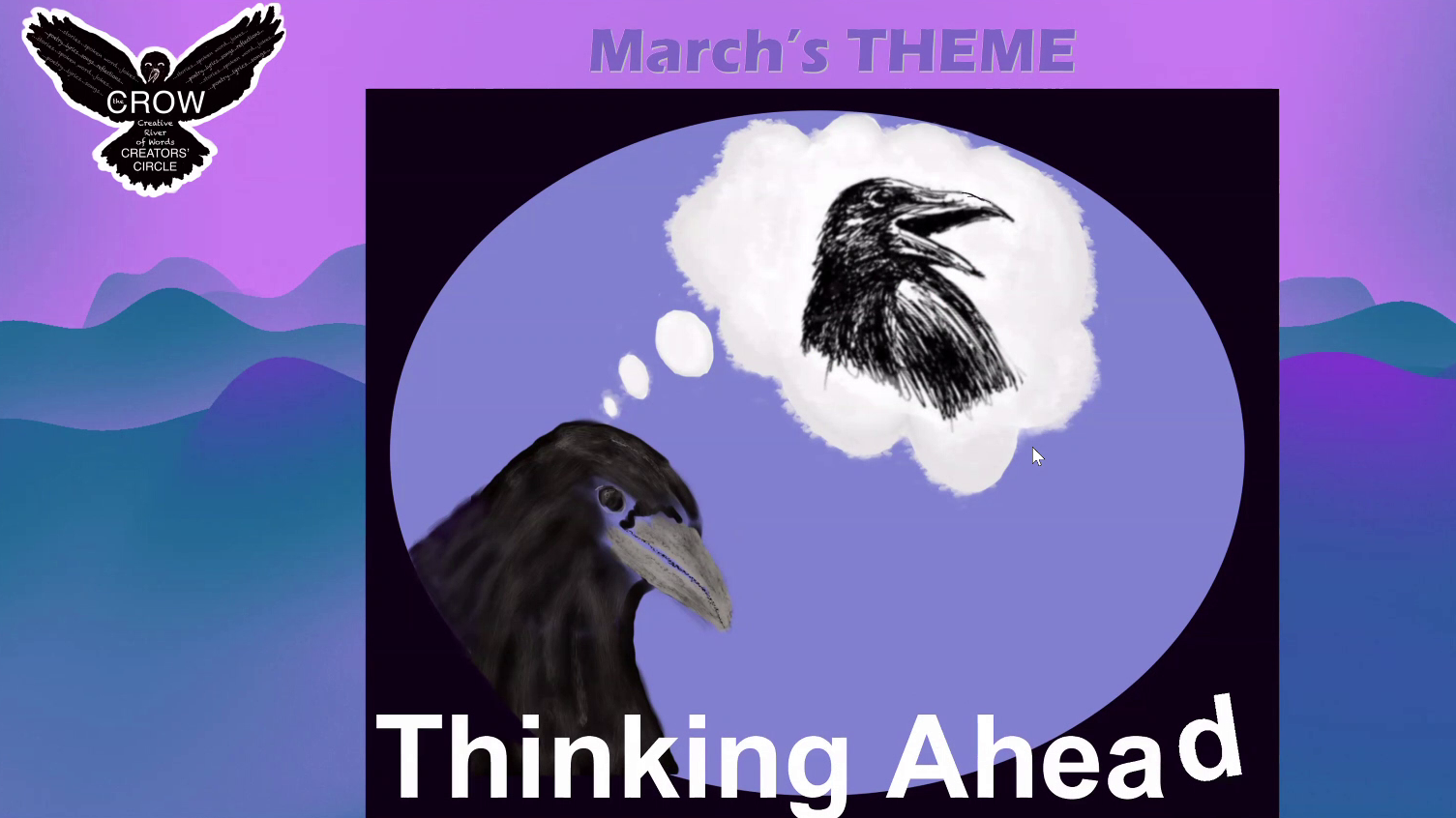 CROW Cafe March 2026 Theme Thinking Ahead