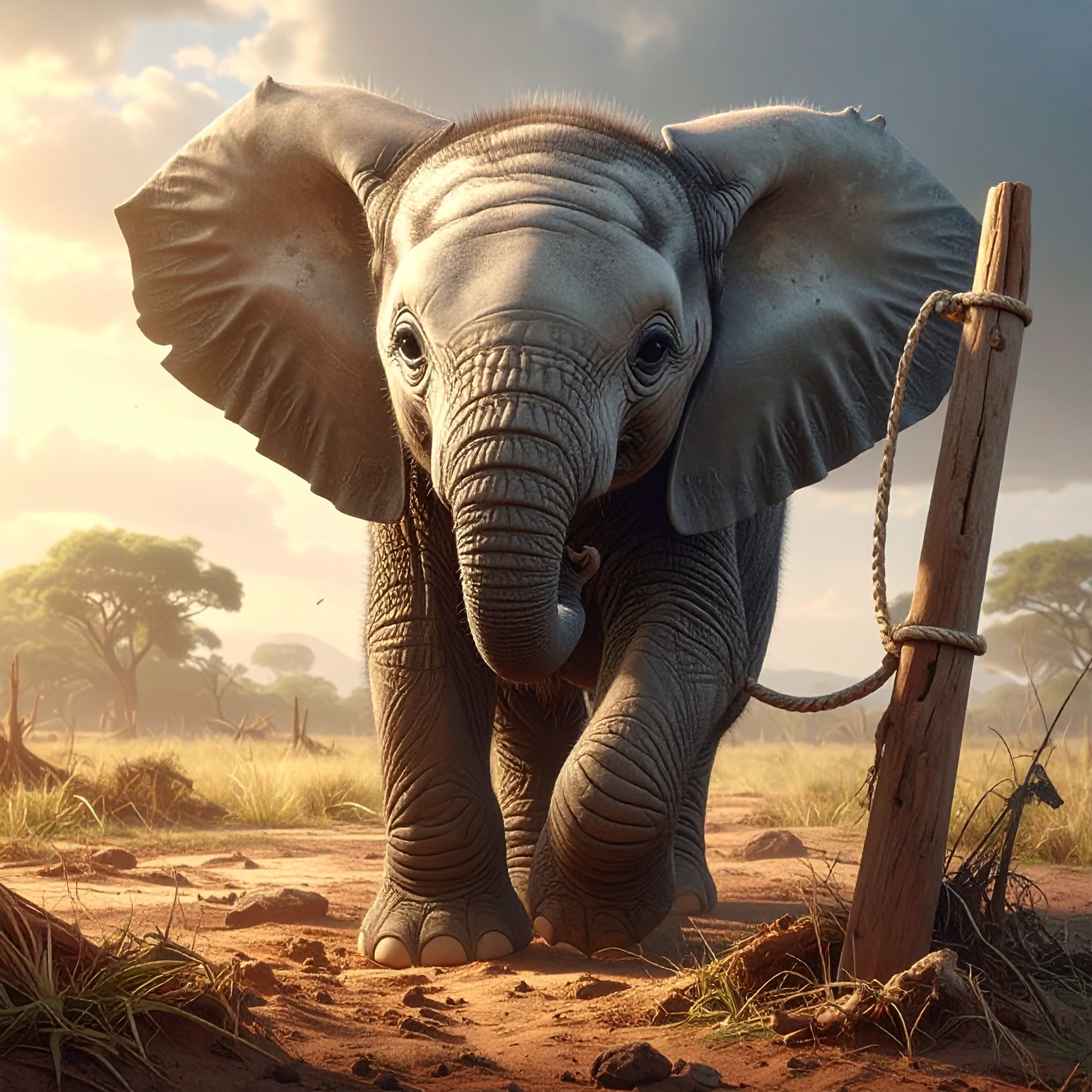 Featured image for “THE ELEPHANT AND THE PEG”